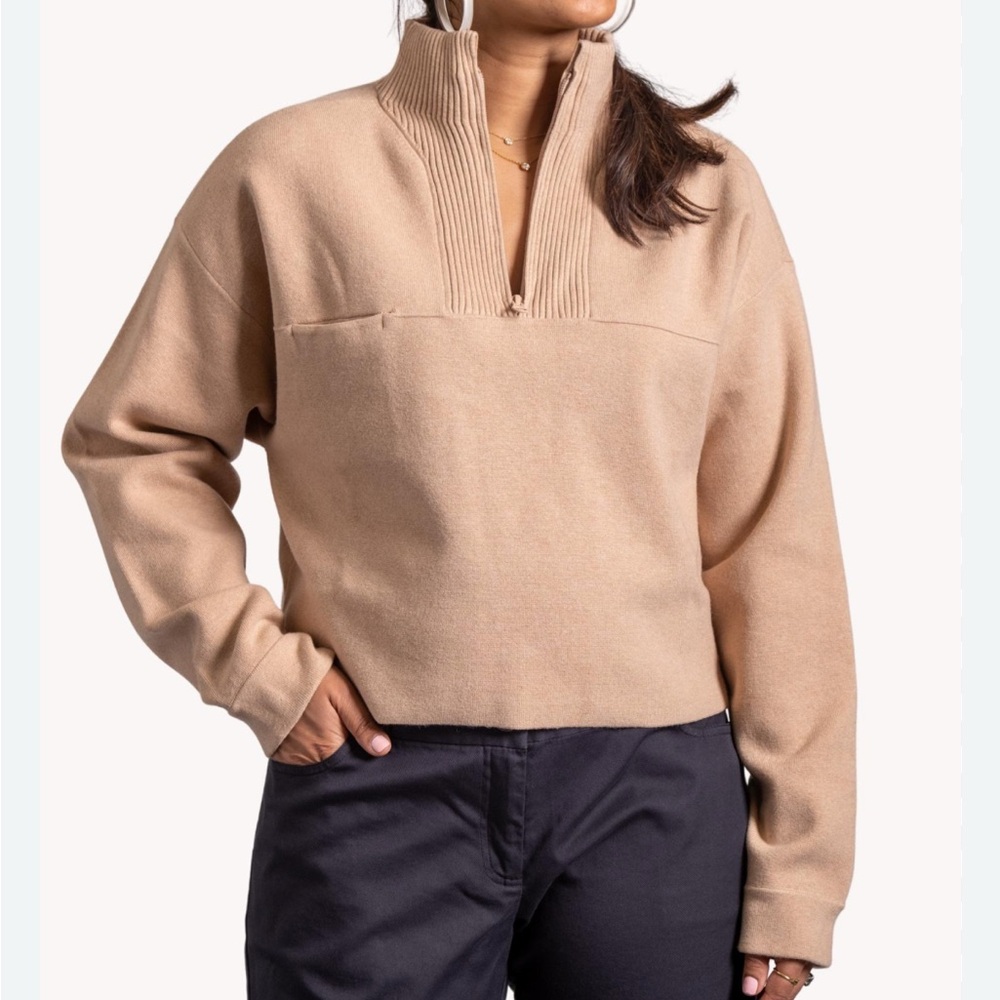 Lunya Beige Sweater